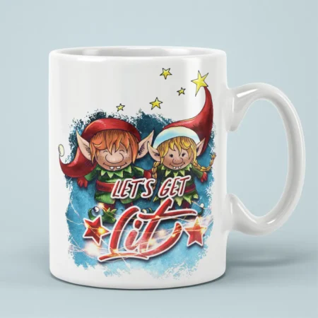 Lets Get Lit Ceramic Coffee Mug - 15oz