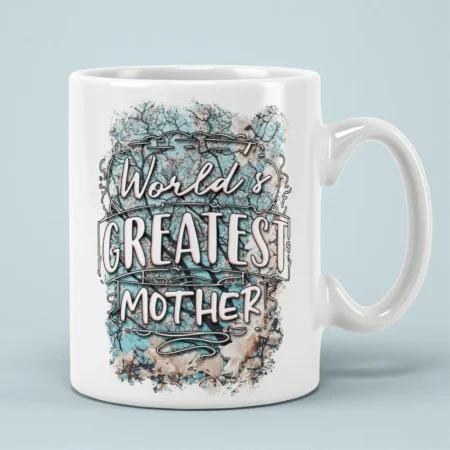 Worlds Greatest Mother Ceramic Coffee Mug For Mothers Day