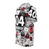 404 error icons, digital glitches, and warning symbols wrap around this shirt with a 360-degree graphic that covers every inch of the fabric surface.