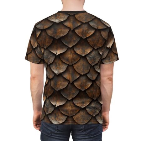 Alternative view of Dragon Scale Tee All-Over Print Fantasy Scaled T-Shirt