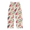 Ballet dog all over print pajama pants, featuring chihuahuas in pink and white tutus with floral accents.