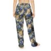 Cute cats and bluebonnets all over print pajama pants, seamless wrap around graphic sublimation tee.
