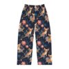 Chihuahua dogs in ballet tutus with flowers all over print sublimation pajama pants.